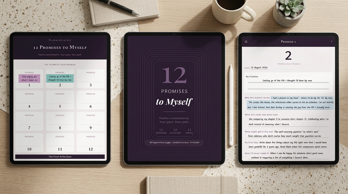 12 Promises to Myself — why promises work when goals don't