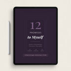 12 Promises to Myself - Commitment Planner