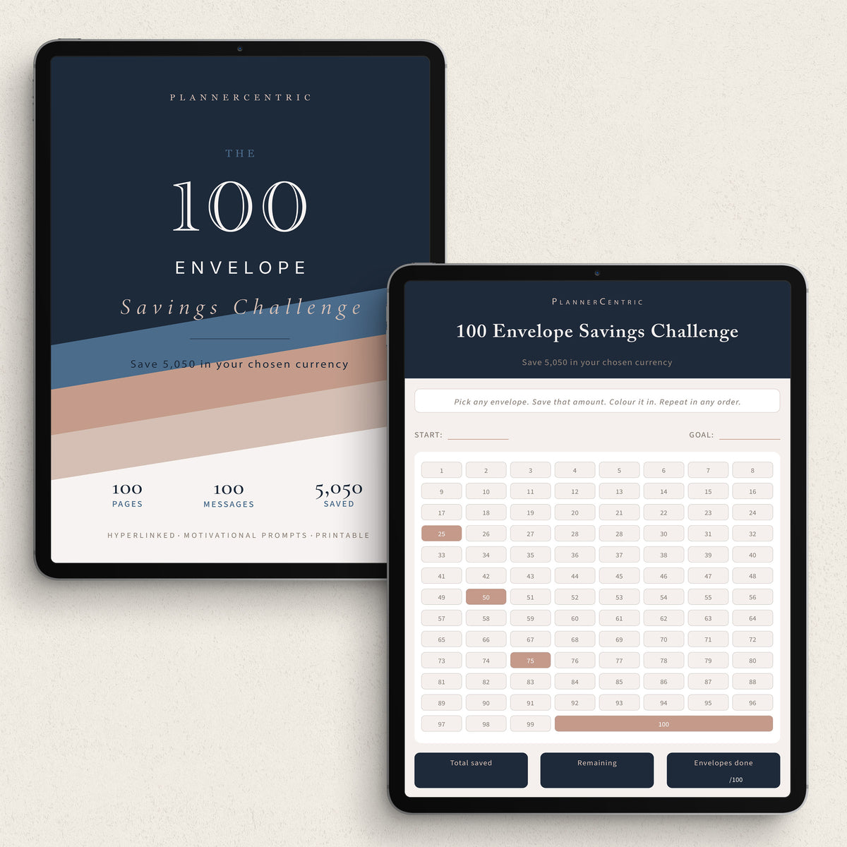 The 100 Envelope Savings Challenge